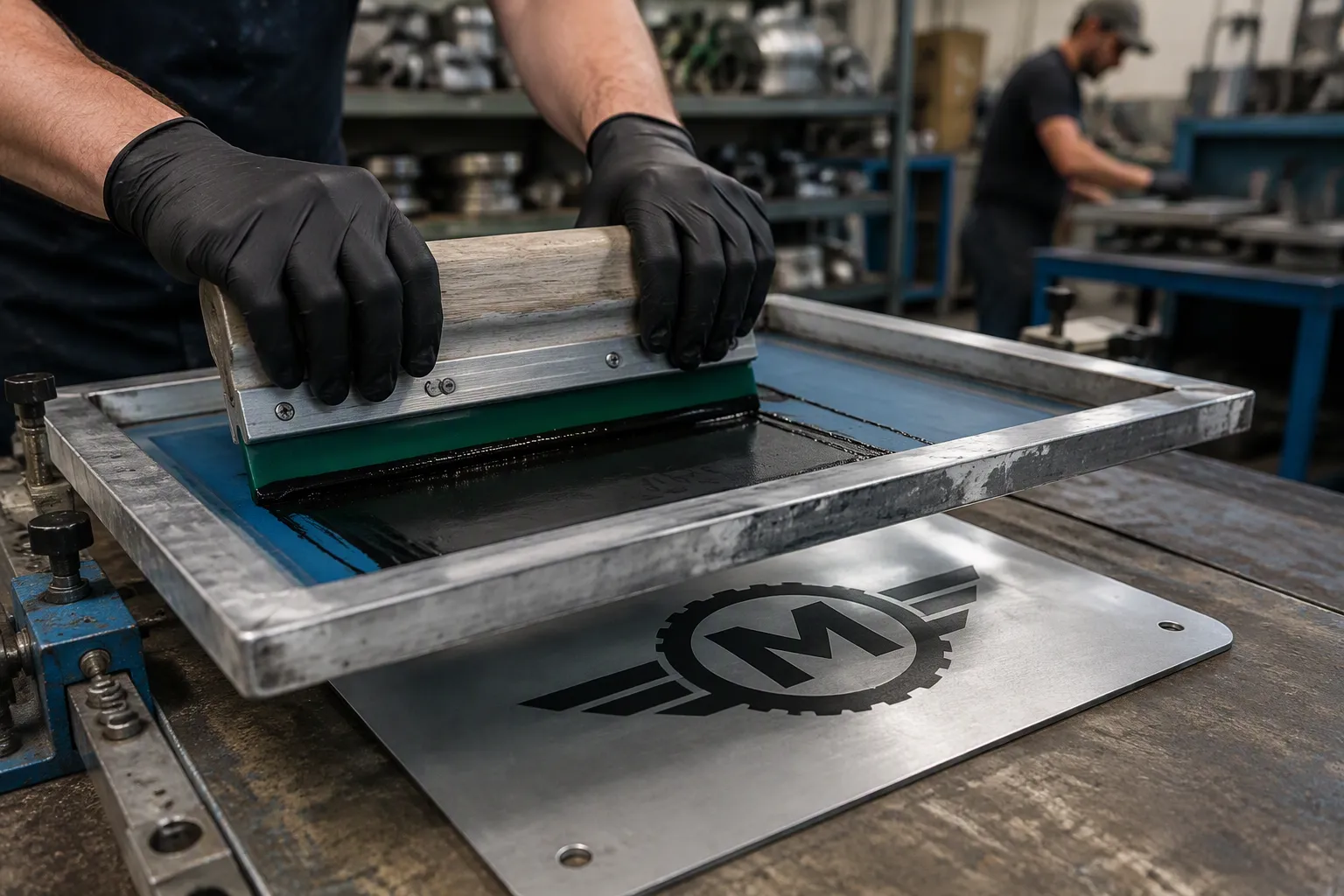 How Screen Printing Works on Sheet Metal Parts