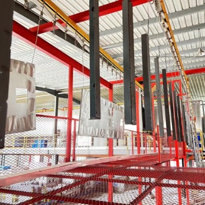 Custom metal enclosure busbar bridge finished product