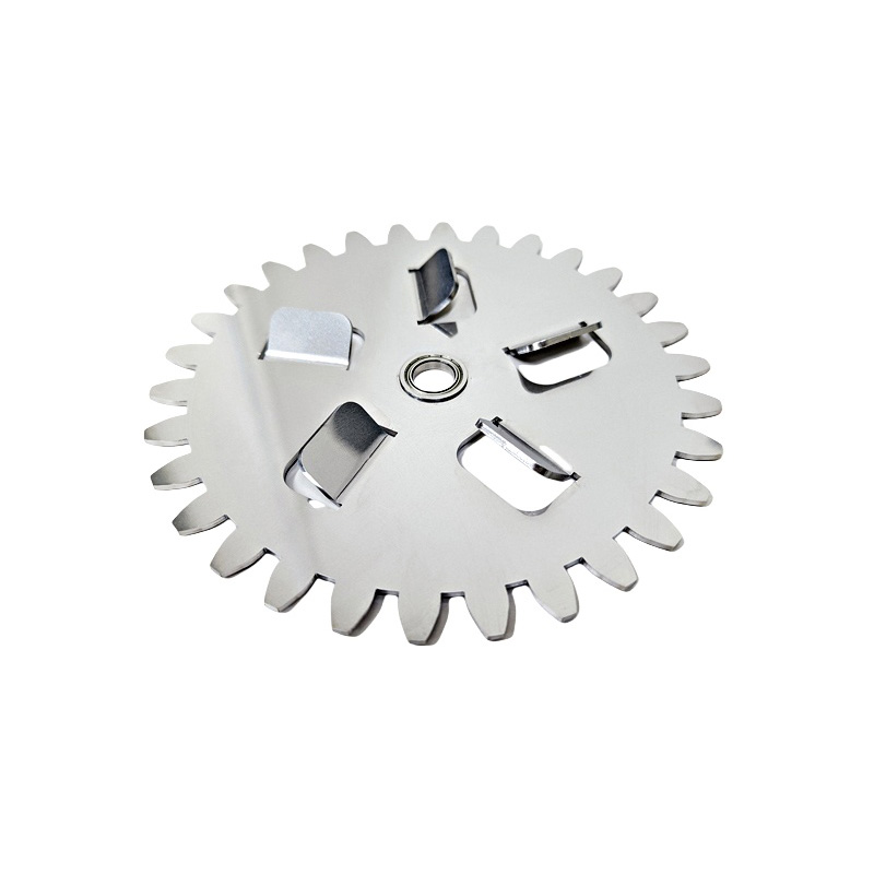 Custom Stainless Steel Gear Component by Precision Laser Cutting Service