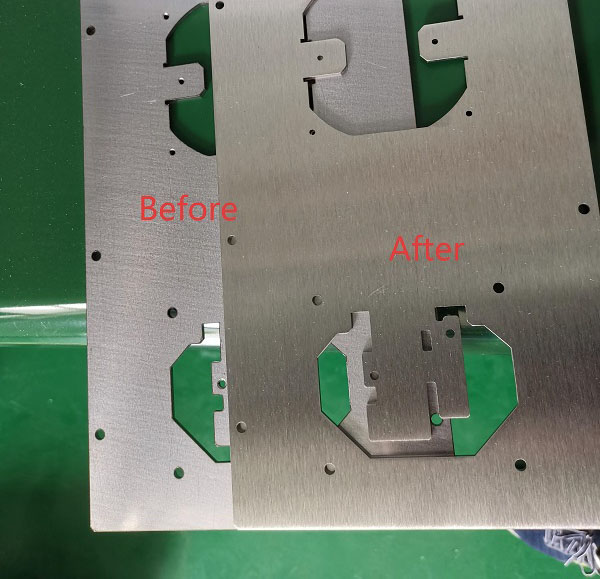 Aluminum Deburring and Surface Finishing